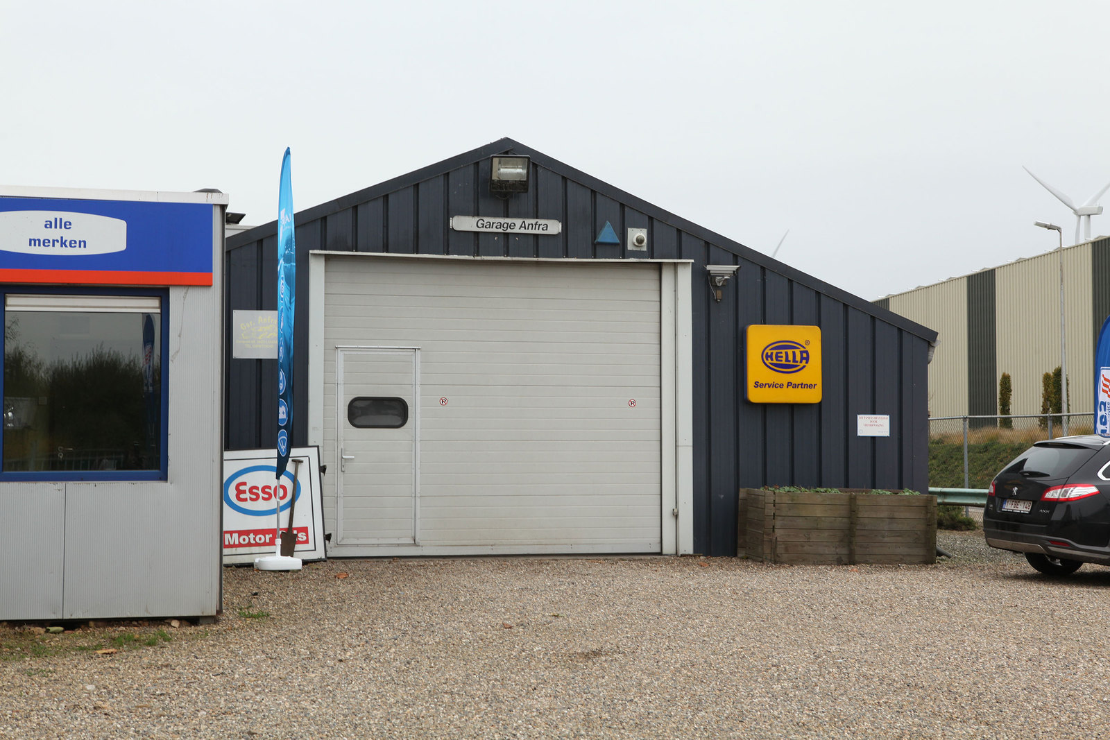 De werkplaats van Garage Anfra in Lanaken